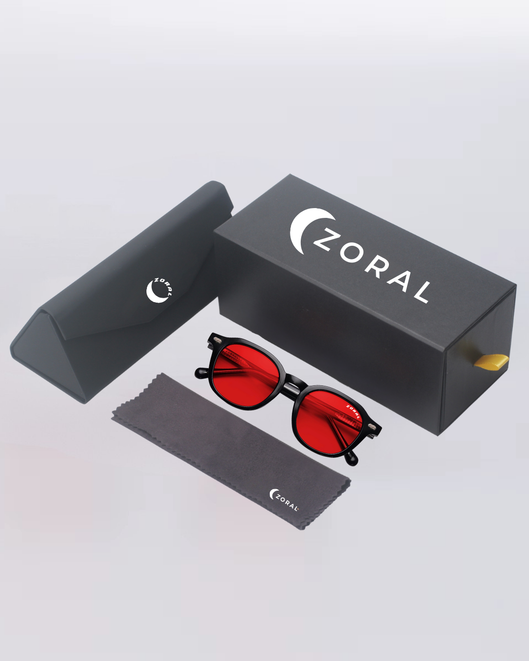 ZORAL - Prémium szemüvegtartó - Extra védelem